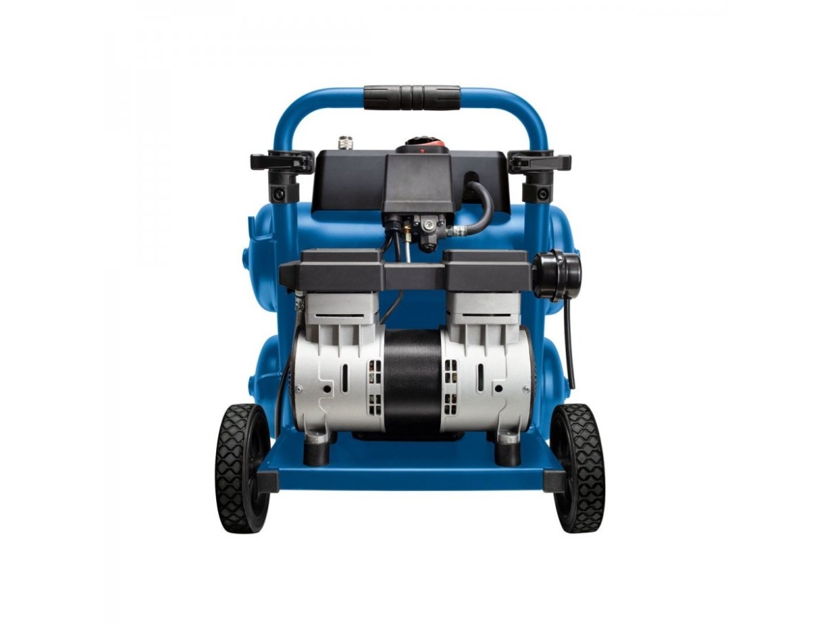 Ultra tichý bezolejový dvouválcový kompresor 20 l Scheppach HC 20 Si Twin