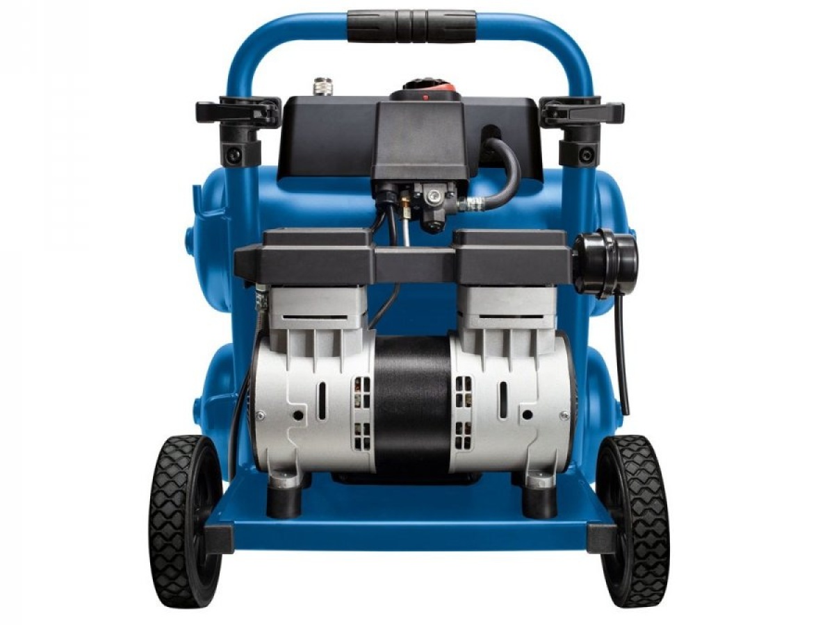 Ultra tichý bezolejový dvouválcový kompresor 20 l Scheppach HC 20 Si Twin