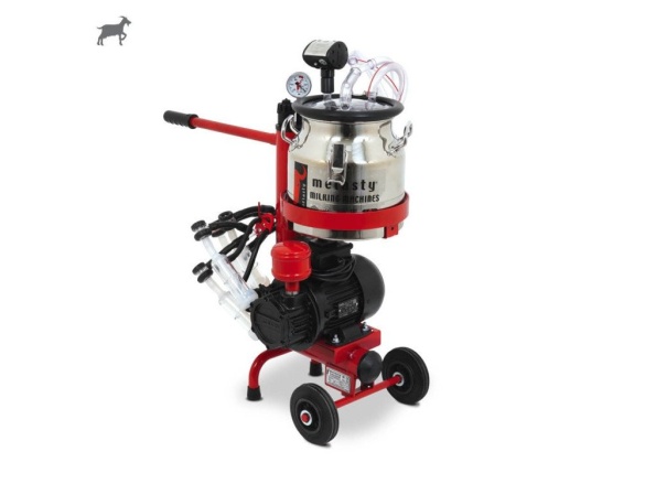 Scobax Mobilní dojící zařízení pro 2 kozy, micro. TKMKC 2 PS, 10L