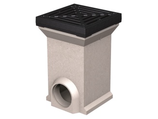 Tartozékok a következőhöz: Műanyag szifon pontszerű lefolyókhoz polimer betonból MEA