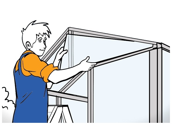 Scobax Montáž skleníku KN