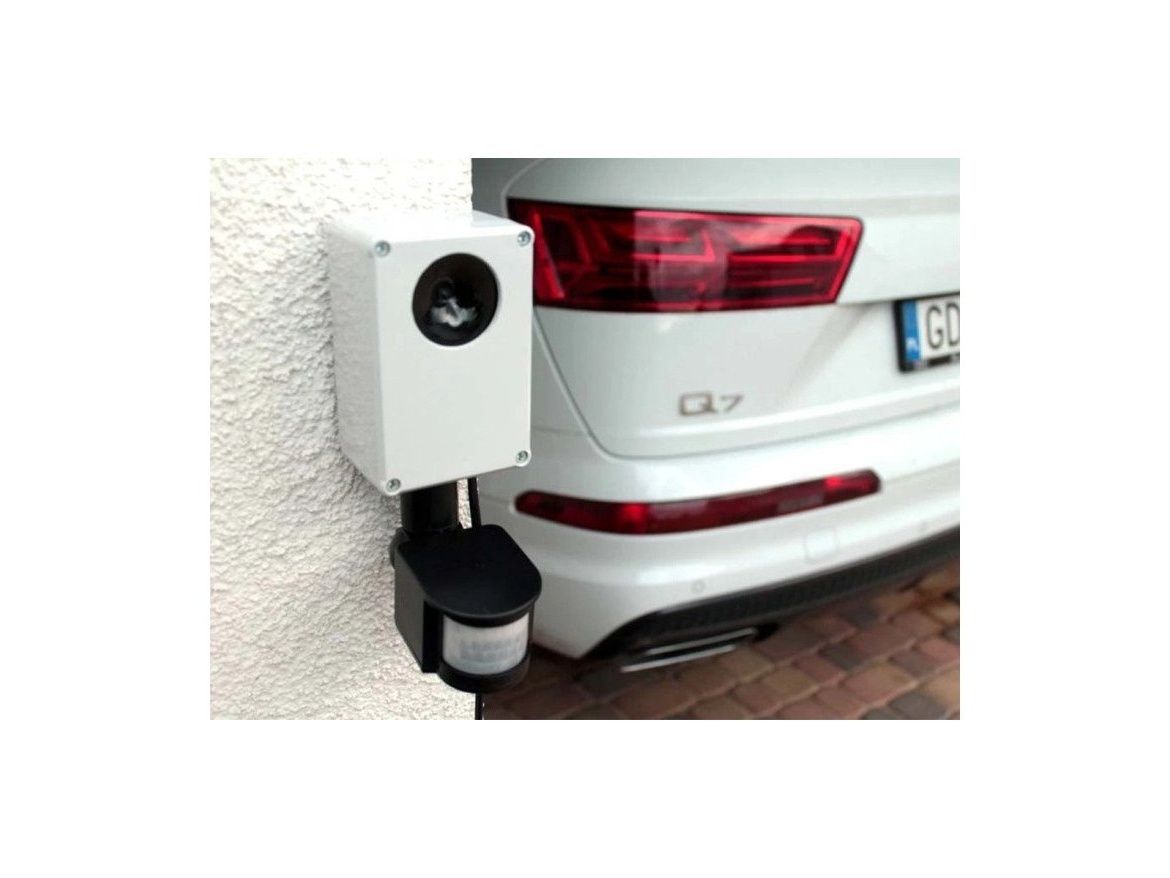 Scobax Vodotěsný ultrazvukový plašič na kuny, myši a potkany  DRAGON ULTRASONIC E150