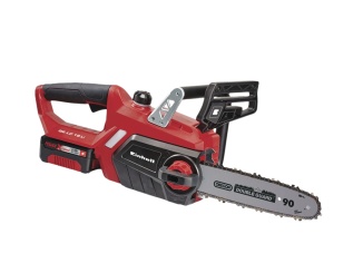 Skladovanie dreva –  Einhell Řetězová pila GE-LC 18 Li Kit