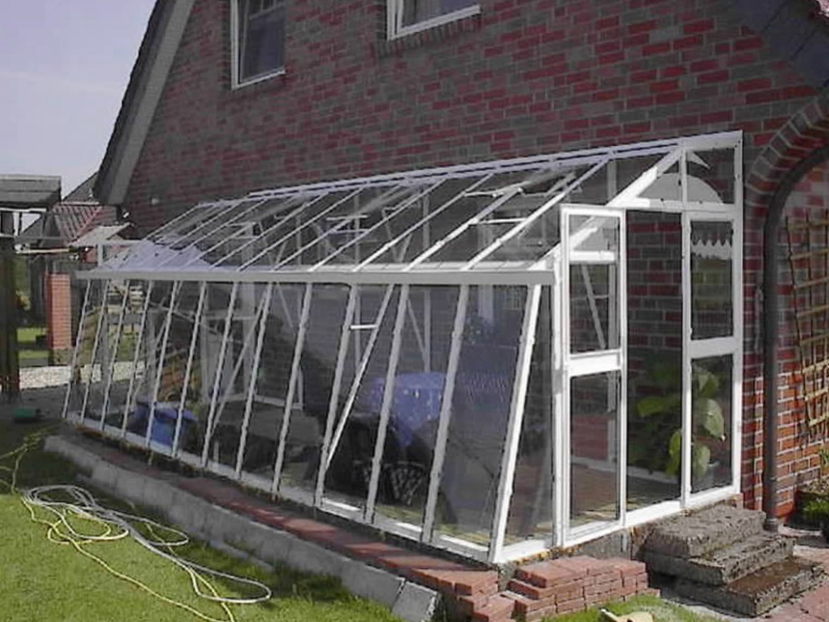 Skleník ke zdi Limes Variant D