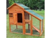 Scobax Dřevěná králíkárna nebo kurník ALBERTA, 1402x660x1200mm