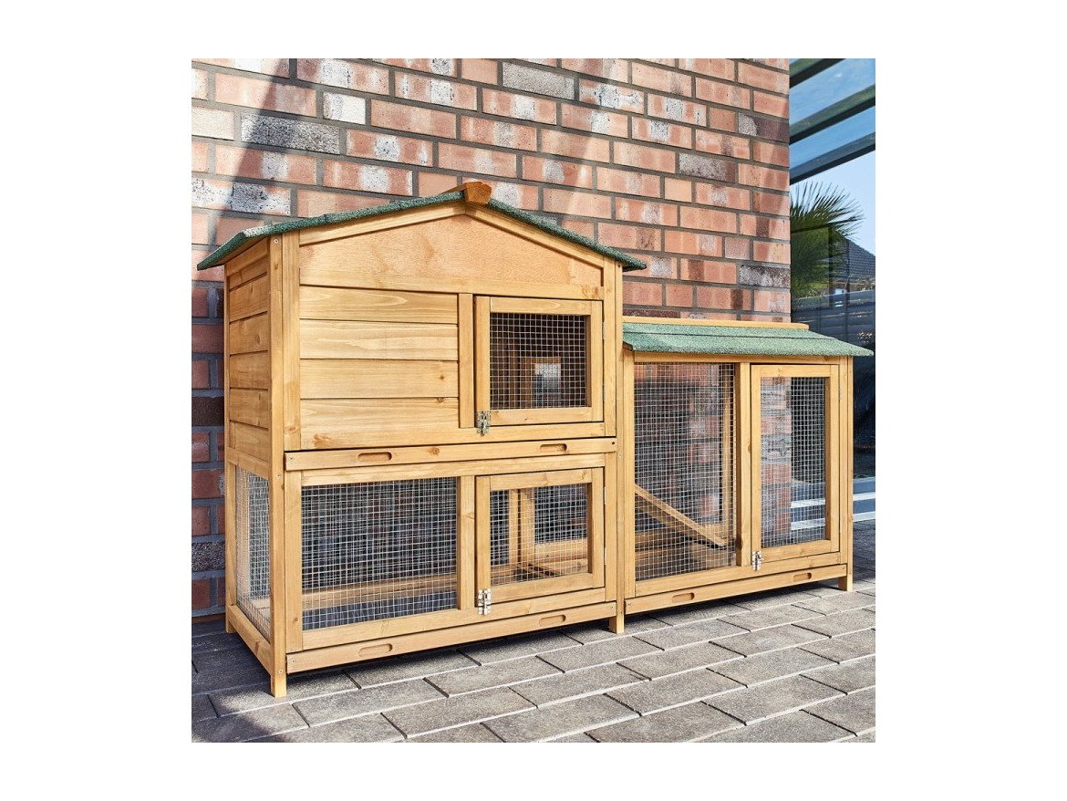 Dřevěná králíkárna Scobax Deny