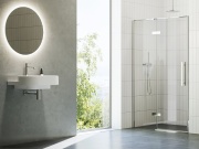 Ravak COSD2 100, biela matná+transparent