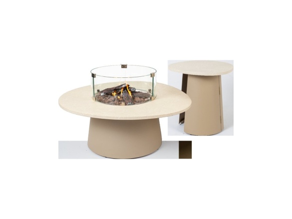 Kandalló COSI Cosidune pískově béžové ohniště včetně hořáku