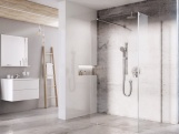 Ravak Walk-In Corner Set 120x90, biela matná+transparent