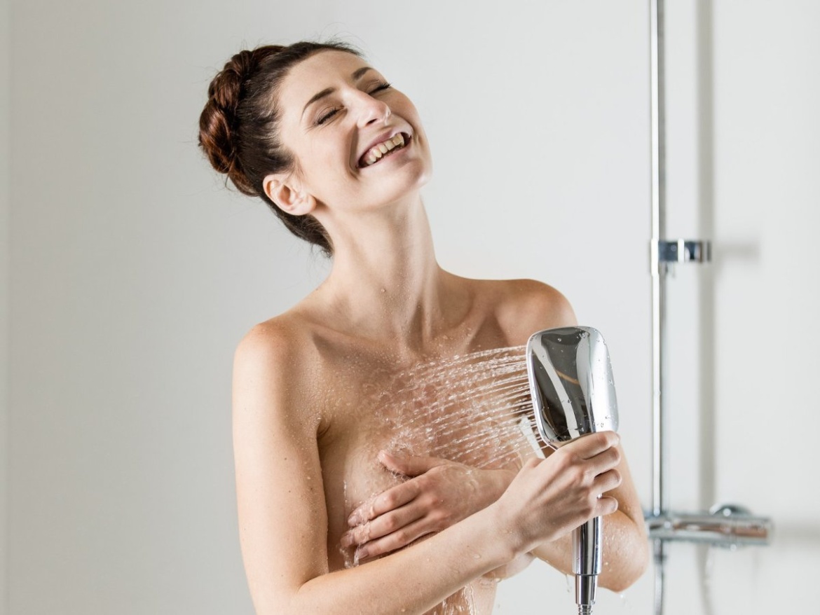 Ravak TE 092.01CR Sprchový sloup vanový s termostatickou baterií, posuvný, se sprchovým setem, chrom