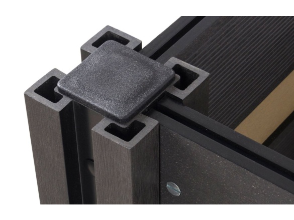 G21 Vyvýšený záhon  Crop Duo 106 x 106 x 57, WPC, Cumaru