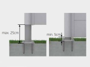 Biohort Sloupek pro povrchové ukotvení