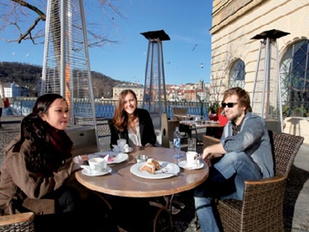 Zahradní topidlo Meva Pyramida