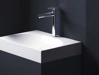 Vodovodní baterie –  Ravak SG 014.00CR Umyvadlová stojánková baterie 255 mm bez výpusti, chrom