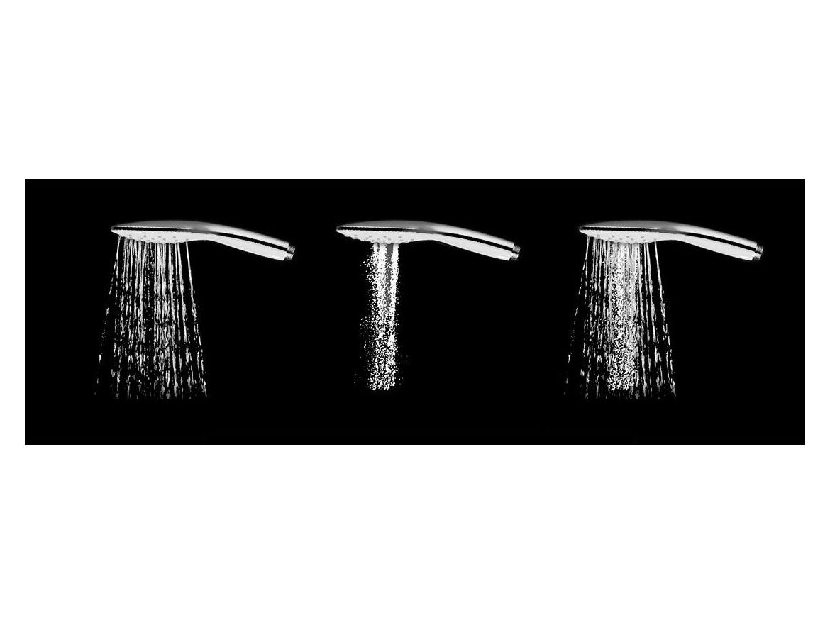 Ravak 958.10CR/WH Ruční sprcha, 3 funkce, chrom/bílá