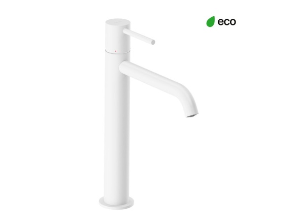 Ravak ES 014.10WV Umyvadlová stojánková baterie 250 mm bez výpusti, White Velvet