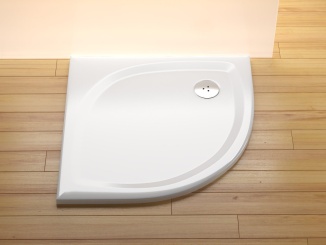 Zuhanytálcák –  Ravak Vanička Elipso Pro Flat 80x80