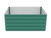 G21 Vyvýšený záhon  Daisy 120 x 90 x 52 cm, plechový, zelený