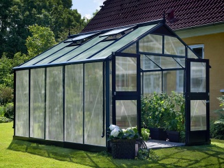 Podľa značky –  Juliana Premium 3,7 m x 3,0 m, antracit, polikarbonát 10 mm