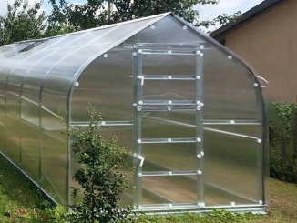 Obloukové malé skleníky –  Gardentec Standard 2 x 2,5 m, polykarbonát 6 mm 4294490