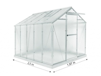 Klasické malé skleníky –  Hobby HH 6/2,5