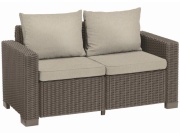 Zahradní nábytek Cappuccino Keter Pohovka California