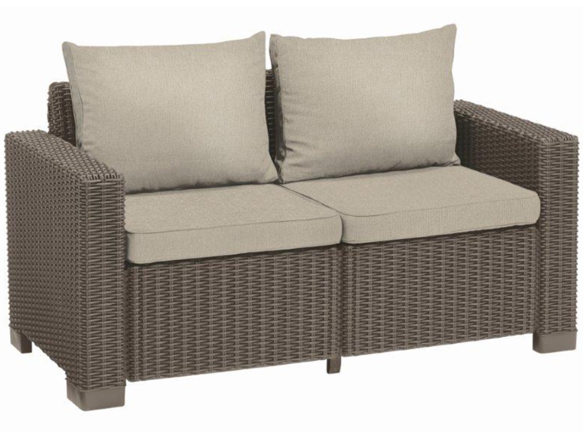 Záhradný nábytok Cappuccino Keter Pohovka California