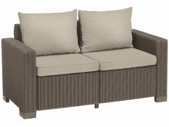 Záhradný nábytok Cappuccino Keter Pohovka California