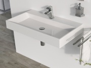 Ravak Umývadlo Natural 80, s otvorom pre batériu, bez prepadu