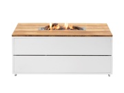 Stůl s plynovým ohništěm COSI Cosipure 120 Wood