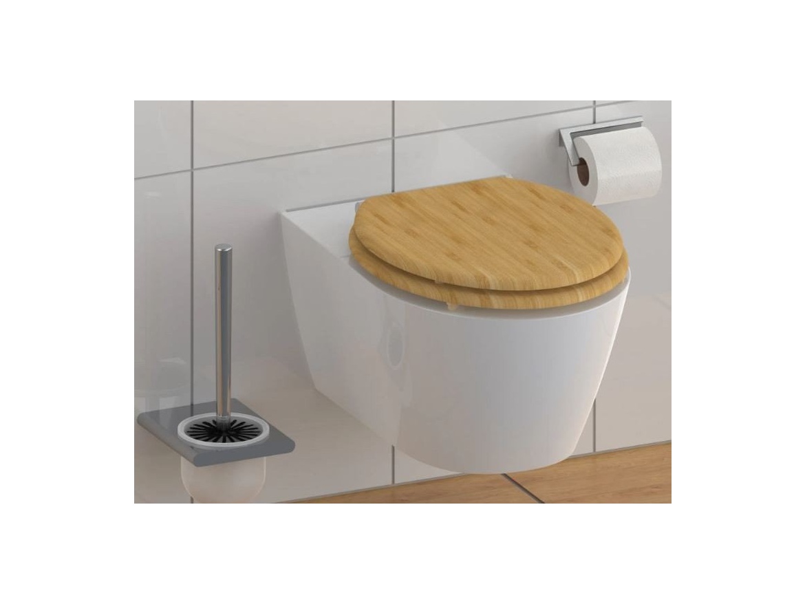 WC sedátka, záchodová prkna Schütte BAMBUS | Soft Close