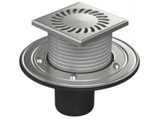 Technická sanita –  Chuděj PVSU 75 (univerzální) 125 x 125 mm, plast, Sun, K3, ano