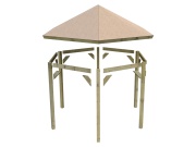 Záhradný altánok Karibu Madrid