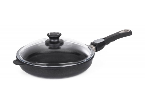 G21 Hluboká pánev  Prime 26 cm s poklicí a odnímatelnou rukojetí