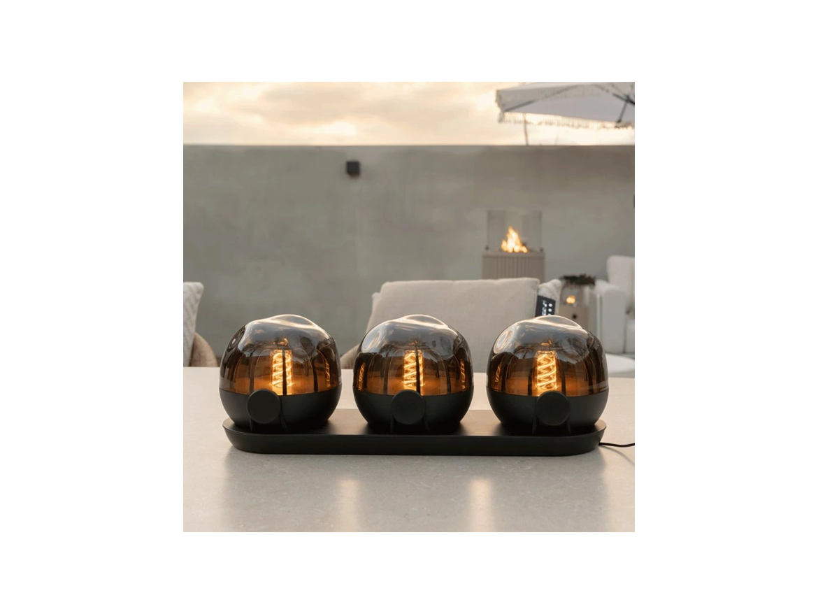 COSI Cosisfera černá (set tří kusů) zahrnující nabíjecí stanici