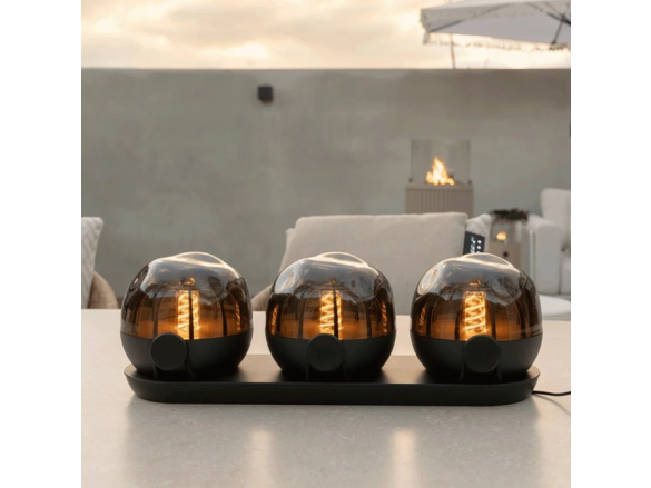 COSI Cosisfera černá (set tří kusů) zahrnující nabíjecí stanici