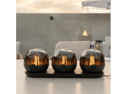 COSI Cosisfera černá (set tří) zahrnující nabíjecí stanici