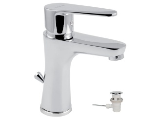 Umyvadlové –  Novaservis Umyvadlová baterie Titania Fresh, chrom, stojánková, s výpustí,  96001,0