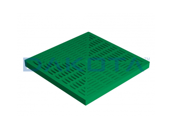 Rošt k revizní šachtě zelený Dakota Rošt k revizní šachtě