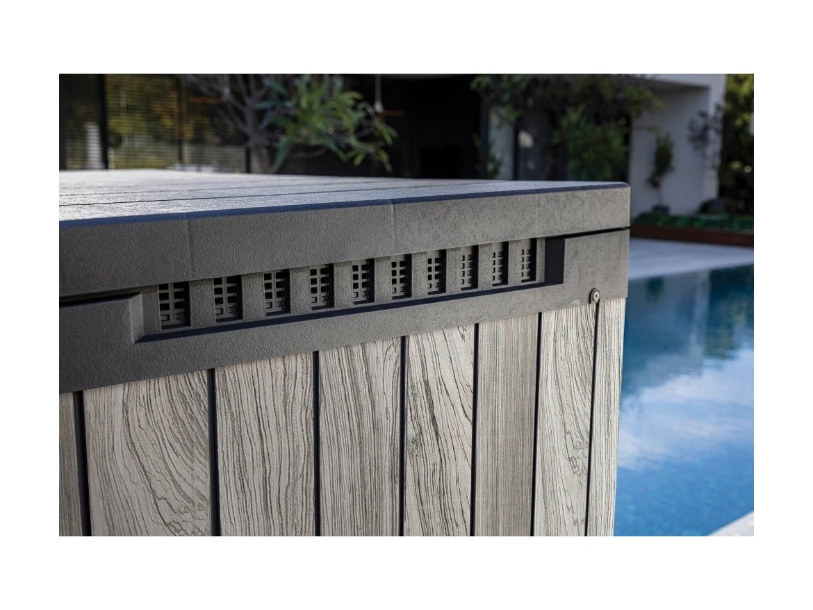 Keter Zahradní úložná skříň Keter DECO SIO DARWIN 1 150 L - storm grey / šedá