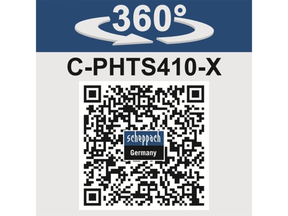 Aku 20 V IXES multifunkční stroj 2v1 (bez baterie a nabíječky) Scheppach C-PHTS410-X