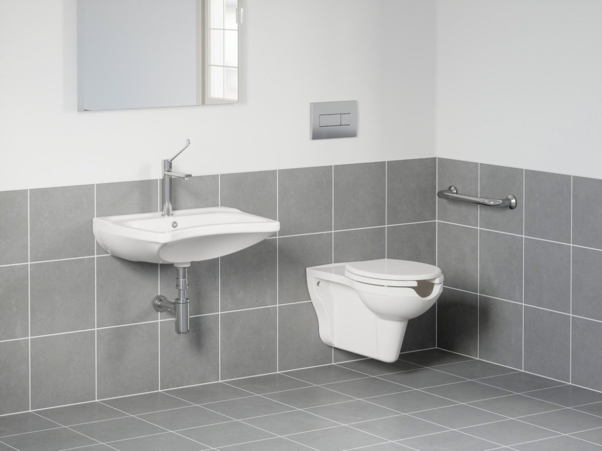 Ravak SF 014.00CR Umyvadlová stojánková baterie 230 mm, bez výpusti, chrom