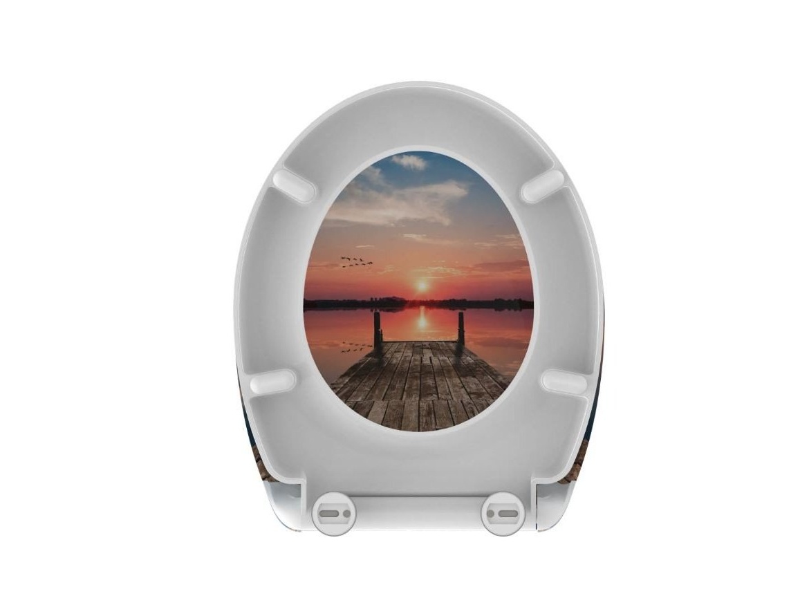 WC sedátka, záchodová prkna Schütte SUNSET SKY | Duroplast, Soft Close