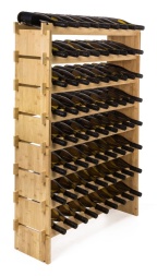 G21 Regál na víno  na 72 lahví, bambusový