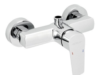 Csaptelepek –  Novaservis Sprchová baterie Metalia 58 150 mm, chrom, nástěnná, bez příslušenství,  58062/1,0