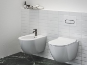 Ravak EL 056.00CR Bidetová stojánková baterie 130 mm bez výpusti, chrom