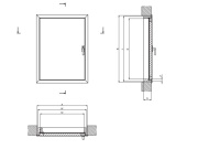 Podkrovní dvířka Fakro DWK