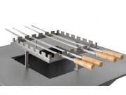 G21 Příslušenství  stojan na špízy pro gril Montana