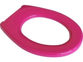 WC, bidety a pisoáry –  JIKA WC sedátko bez poklopu Baby, růžové, Jika H8970373240001