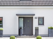 Vchodová strieška Gutta Guttavordach BS LED strip